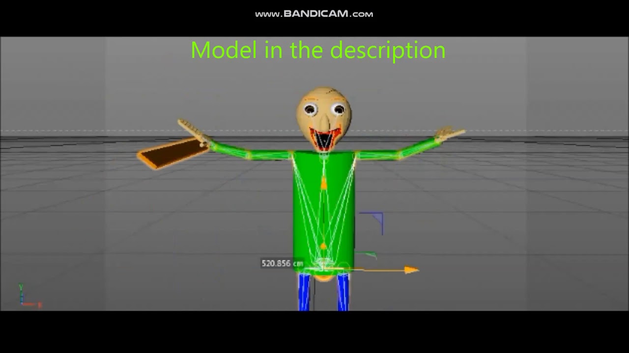 Model Baldi For C4d YouTube model-baldi-for-c4d-youtube