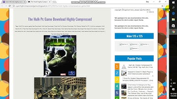 Hulk game highly compressed 100% working