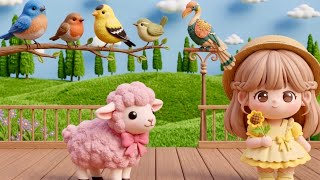 🐑 Mary Had a Little Lamb Sweet Animal Song for Kids 🎵 | Laila Fun Nursery Rhymes