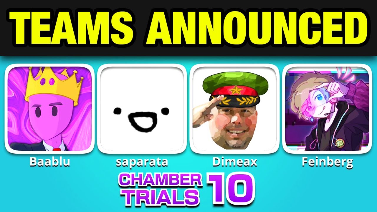 Chamber Trials 10 Announced & Teams - YouTube