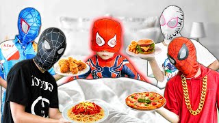 TEAM SPIDER-MAN in REAL LIFE || KID SPIDER MAN Have a NEW HERO FRIEND ( LIVE ACTION STORY )