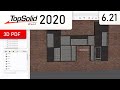 TopSolid Wood 2020 (6.21) - 3D PDF