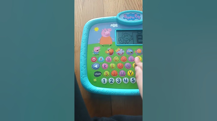 Peppa pig #La tablet interactiva #vtech #toys #shortsfeed #shorts