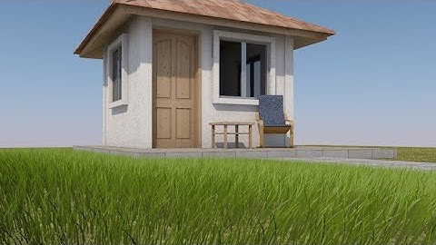 3D Grass Archicad | Part 5 | Simple  Grass