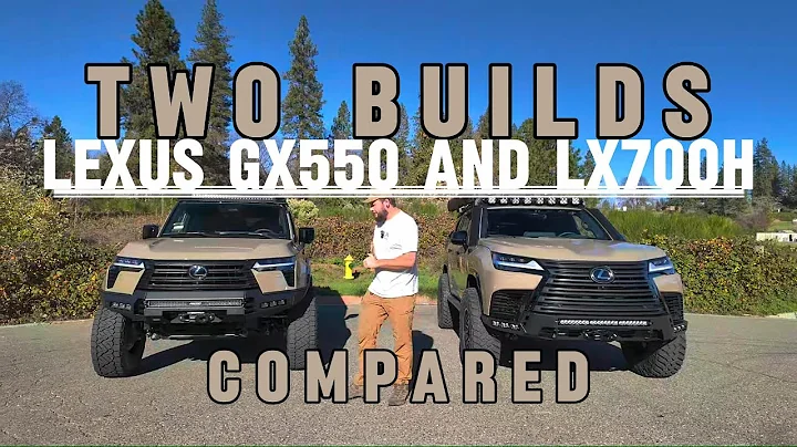Lexus GX550 & LX700h on Portals - Two Amazing Builds Compared #lx700h #gx550  #lexus #portals