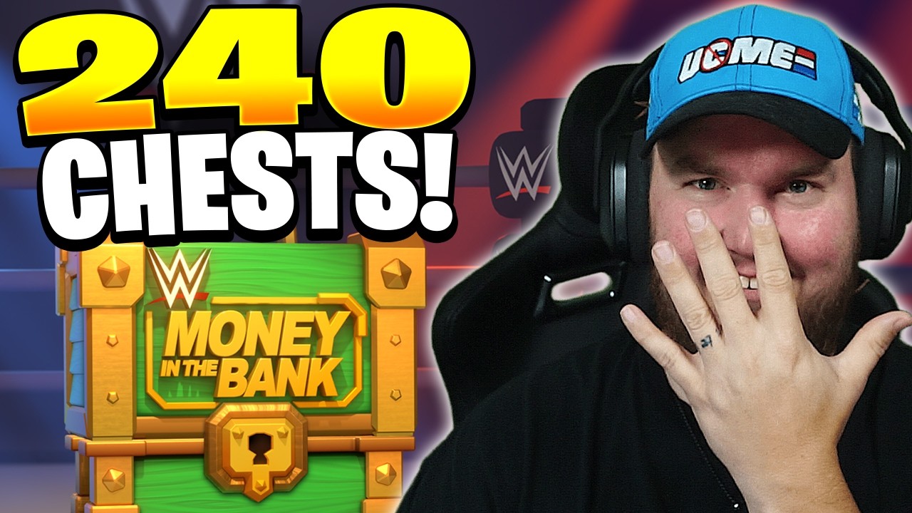 Can I Find JOHN CENA in 240 Money in the Bank Chests?!