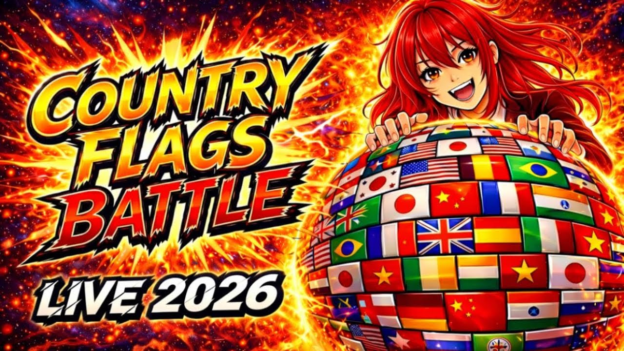 FLAG SURVIVAL LIVE 🚩 | Type Your Country | LAST ONE WINS