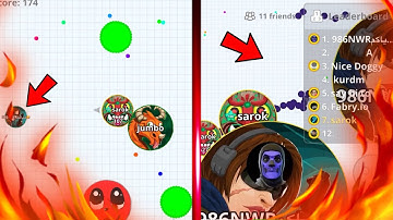 JOIN RANDOM PARTY CODES AND MAKE THEM FIRST 😁 (AGARIO MOBILE)