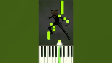 Thumbnail of MIRACULOUS Cataclysm Song on Piano #shorts