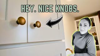Antique Brass Cabinet Knobs: Budget-Friendly Kitchen Upgrade