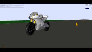 Moto GP 0 100 FEA based acceleration test screenshot 5