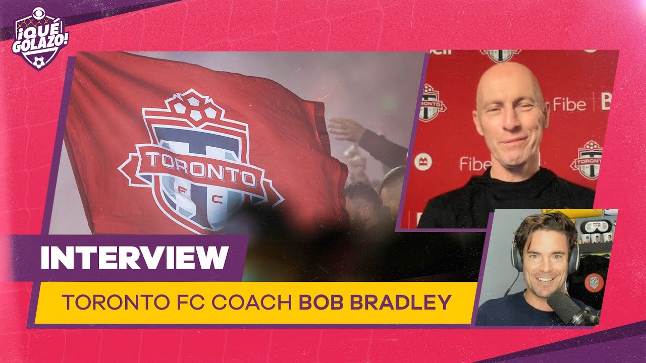 BOB BRADLEY TALKS TORONTO FC, LORENZO INSIGNE, CANADIAN SOCCER, MORE! | MLS INTERVIEW