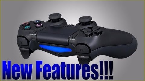 New PlayStation 4 Controller Features: Share button, Speaker and More