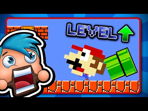 Funniest Level Up Mario Animations - BTG Reacts to Level Up!