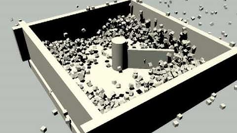 Maya 2012 mass physx simulation