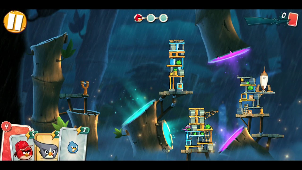 Angry Birds 😠 2 Bamboo Forest Level 43 - YouTube
