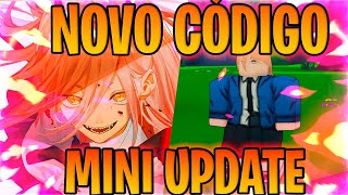 CORRE NOVO CÓDIGO + MINI UPDATE DO ANIME CHAMPIONS  SIMULATOR