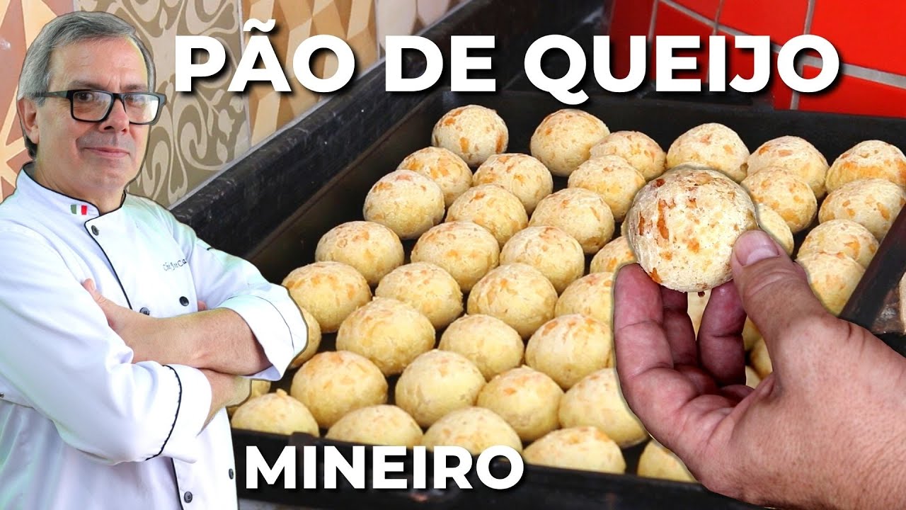 PÃO DE QUEIJO MARVILHOSO! A MELHOR RECEITA DA INTERNET!