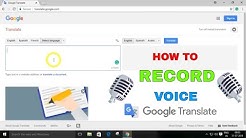 How To Record - (Google Translate) Voice MP3 File Download  - Durasi: 1:56. 