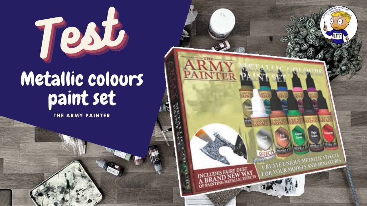 The Army Painter Metallic Colours Paint Set