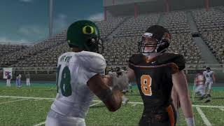 NCAA 07 - Campus Legend (Fr Yr) - Week 12 - 15 Oregon @ Oregon State