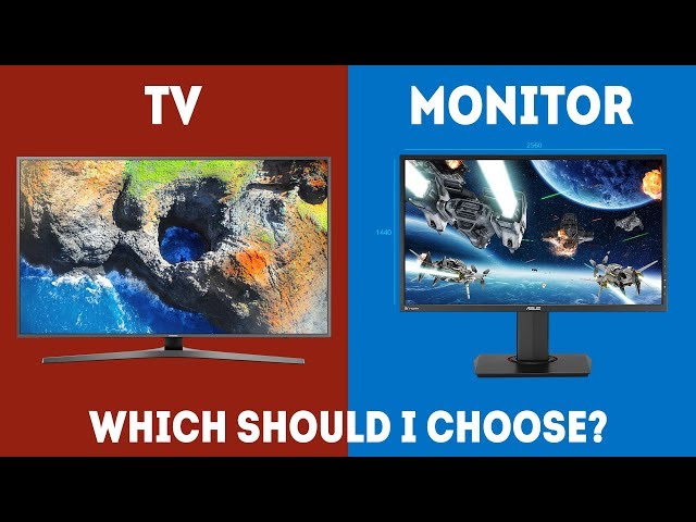 Gaming Monitor Vs. 4K TV: How To Pick Which One Is Right For You - GameSpot