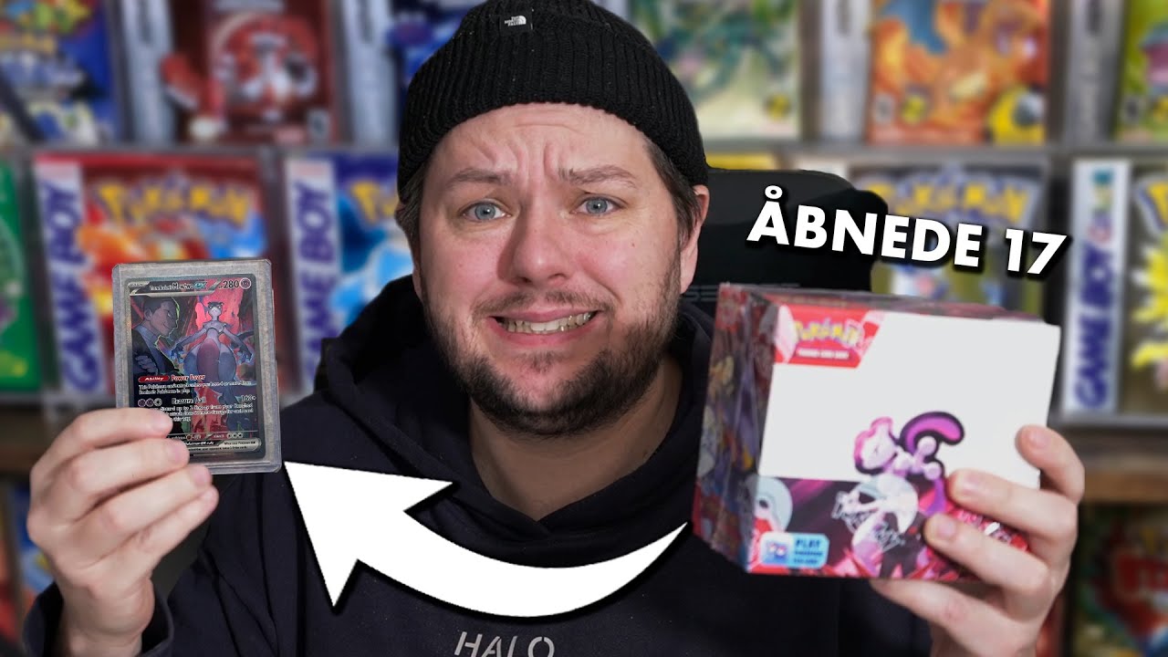 Jeg Åbnede 17 Destined Rivals Booster Boxes og Fik