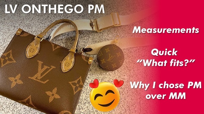 The Smaller Louis Vuitton OntheGo MM Bag Guide (2022) - Spotted Fashion