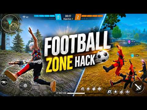 I Try New Auto Zone Elimination H@ck | Free Fire Football Hit Glitch 😲