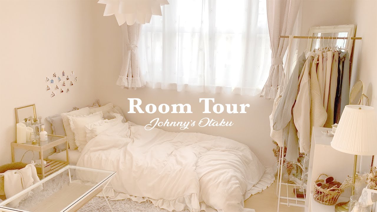 ルームツアー 白と木目調のおしゃれなインテリア部屋紹介 ジャニオタ女子のプロジェクターのある生活 Room Tour Youtube