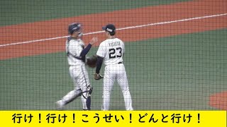 昴生と輝星　2024.3.8 オリックスバファローズ　オリックス　京セラドーム　#吉田輝星