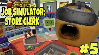 Annoying Orange Plays  Job Simulator #5: STORE CLERK