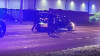 Driver passengers run off after a chase in Springfield