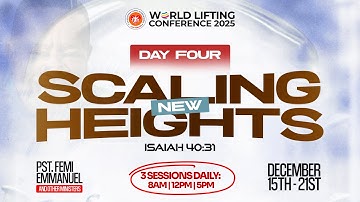 WLC 2025 | Scaling New Height | Afternoon Session | Day 4