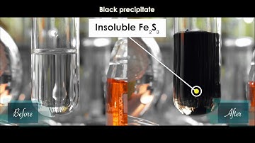 Does Sodium sulfide (Na2S) and Iron Nitrate (Fe(NO3)3) form a precipitate?| Fe(NO3)3+Na2S