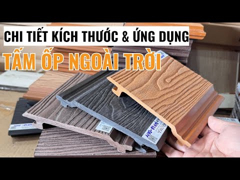 Review tấm ốp gỗ nhựa ngoài trời và ứng dụng | Tấm ốp ngoài trời cao cấp | Tổng Kho VLXD Haroma