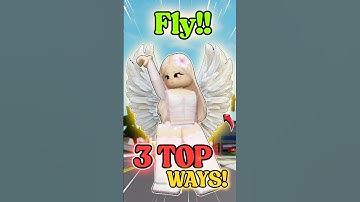 ブルックヘブンで飛ぶための3つの最高の方法🏡 #brookhaven #roblox