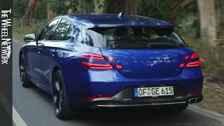2022 Genesis G70 Shooting Brake 2.2D | Mallorca Blue | Driving, Interior, Exterior