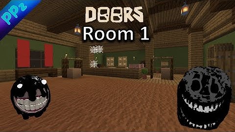 [Tutorial] ROBLOX DOORS - How to build the Reception in Minecraft!