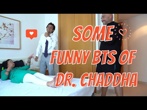 Some Funny BTS of Doctor Chaddha with Beautiful Girl | Niks Indian Official | Behind the Scene Fun