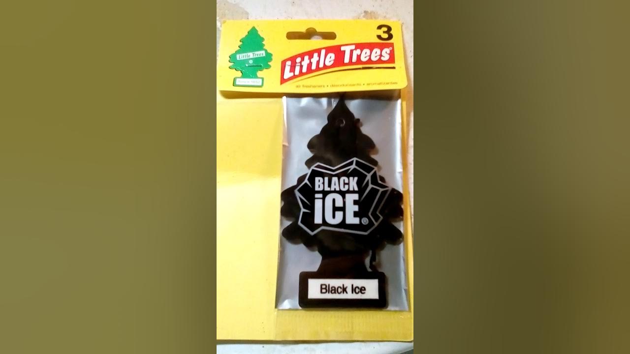 Little Trees Black Ice air freshener review YouTube