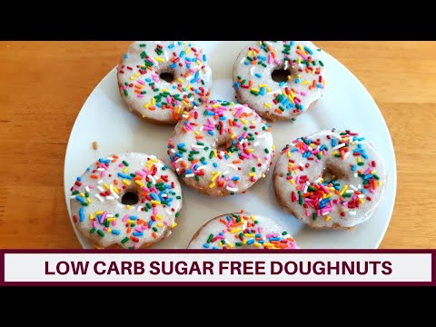 Low Carb Sugar Free Doughnuts