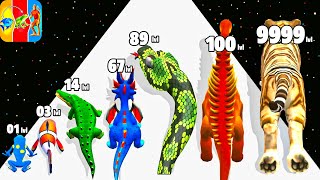Human Evolution 3D Run - Level Up Human Evolution Max Level Gameplay #2