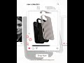 Tough Premium Brown Stripes Phone Case Gift for Her - For Apple iPhone 16 Pro Max 16e iPhone 15 P...