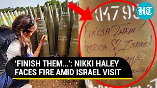 Nikki Haley’s ‘Shocking Message’ On IDF Artillery Shell; Blasts Biden, Putin, Xi & Khamenei | Watch
