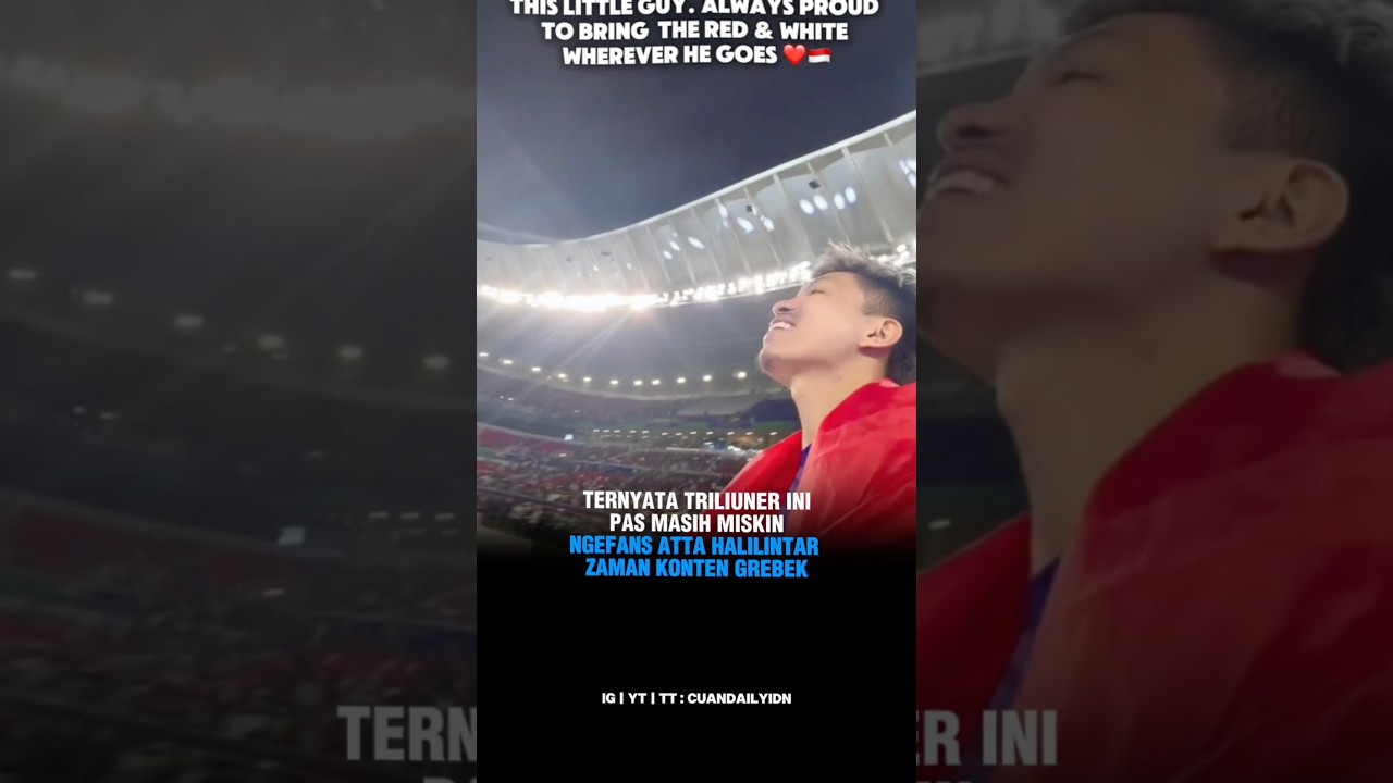 ternyata koh andry fans berat atta dari kecil 