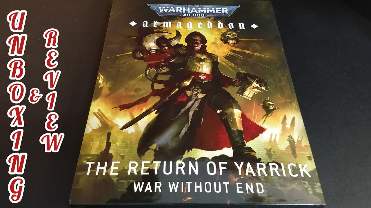 Return of Yarrick [ENG] 40k 10E end/begin campaign unboxing - YouTube