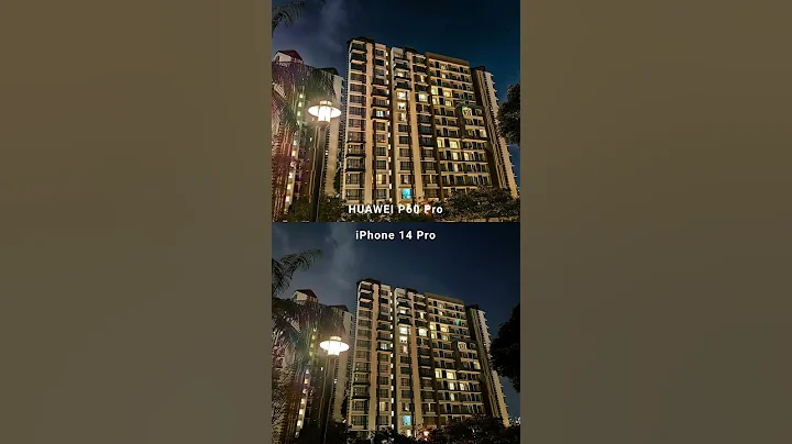 HUAWEI P60 Pro VS iPhone 14 Pro - Low Light Comparison 📸 - 天天要闻