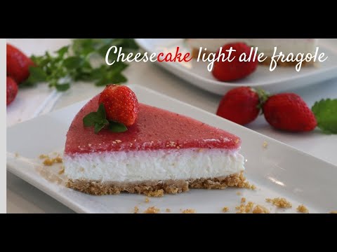 cheesecake-light-alle-fragole:-leggera,-facile-e-veloce-da-realizzare!