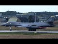 2020.10.29 三沢基地 B-1B ランサー 怒涛のフルアフターバーナー離陸！！